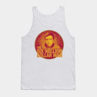 The Six Million Dollar Man Retro Vibe Tank Top